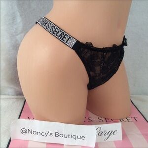 Victoria’s Secret bombshell shine Strap Brazilian